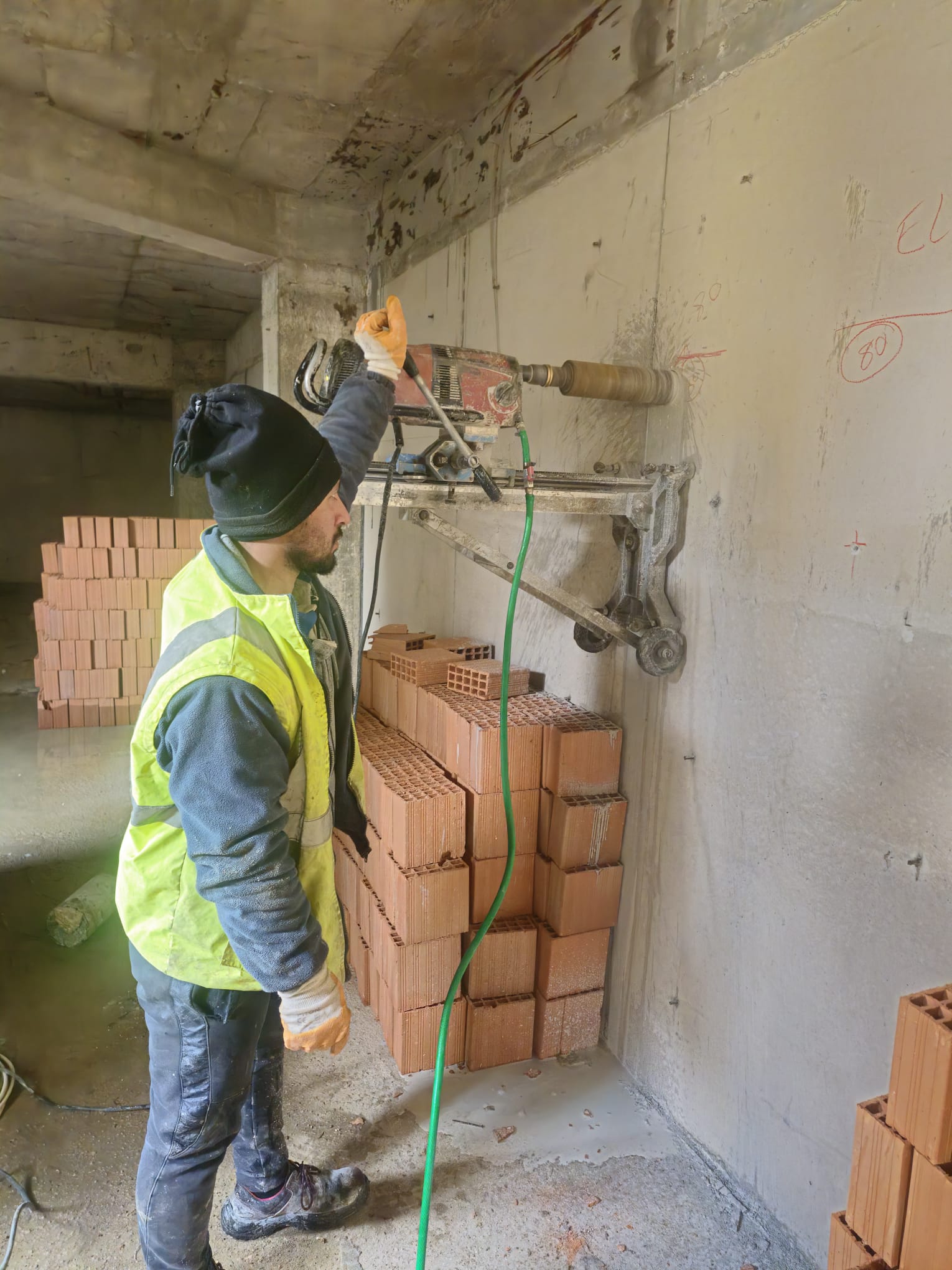 Karot Beton Delme — Fotoğraf 6